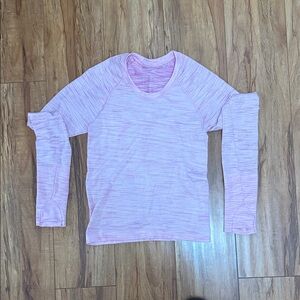 lululemon athletica Pink Long Sleeve Top